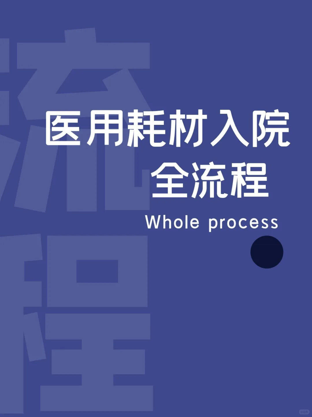 3年踩坑经验！医疗耗材入院全流程大公开✅
