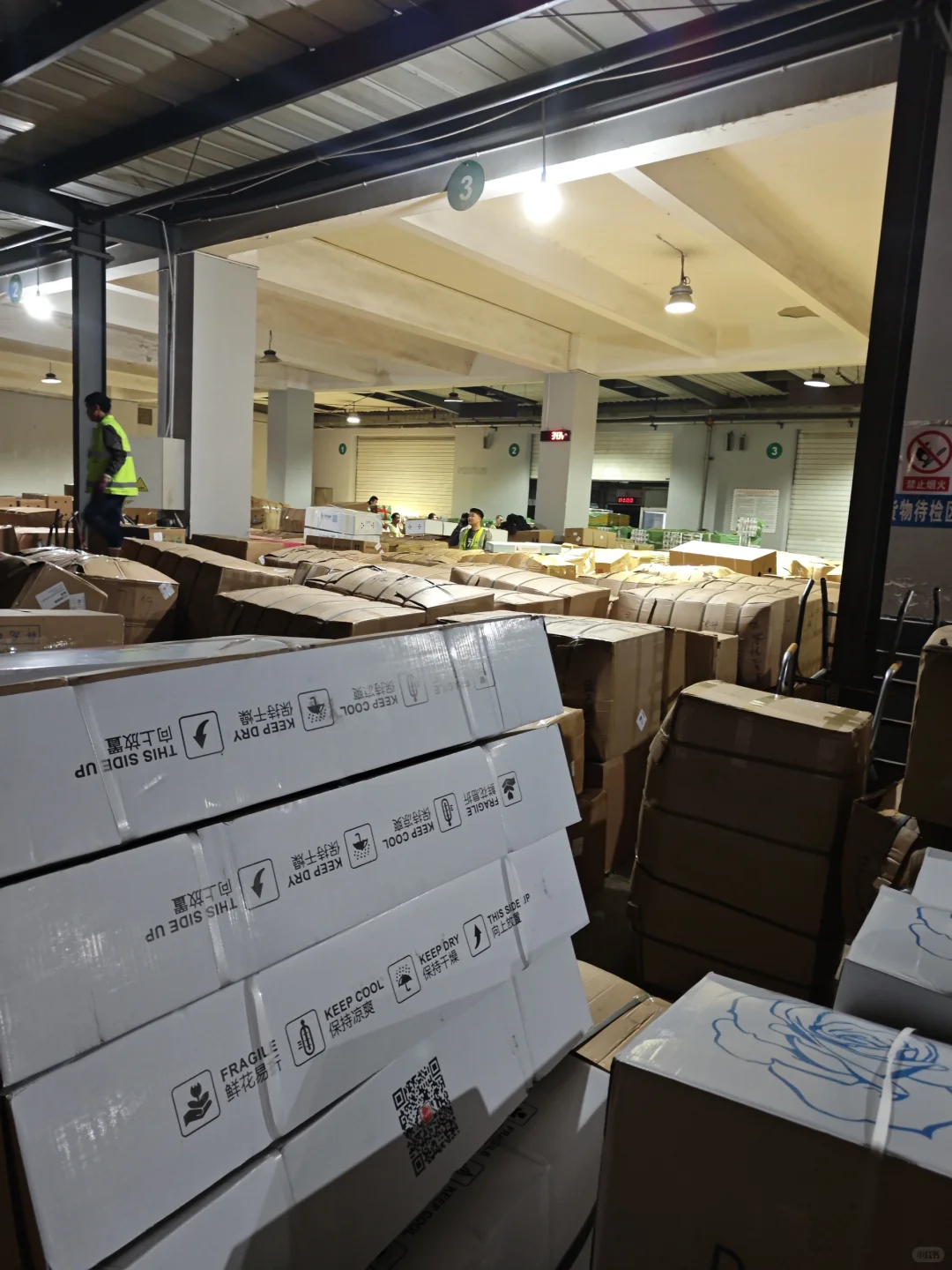 凌晨5点 ｜ 繁忙的昆明机场货运