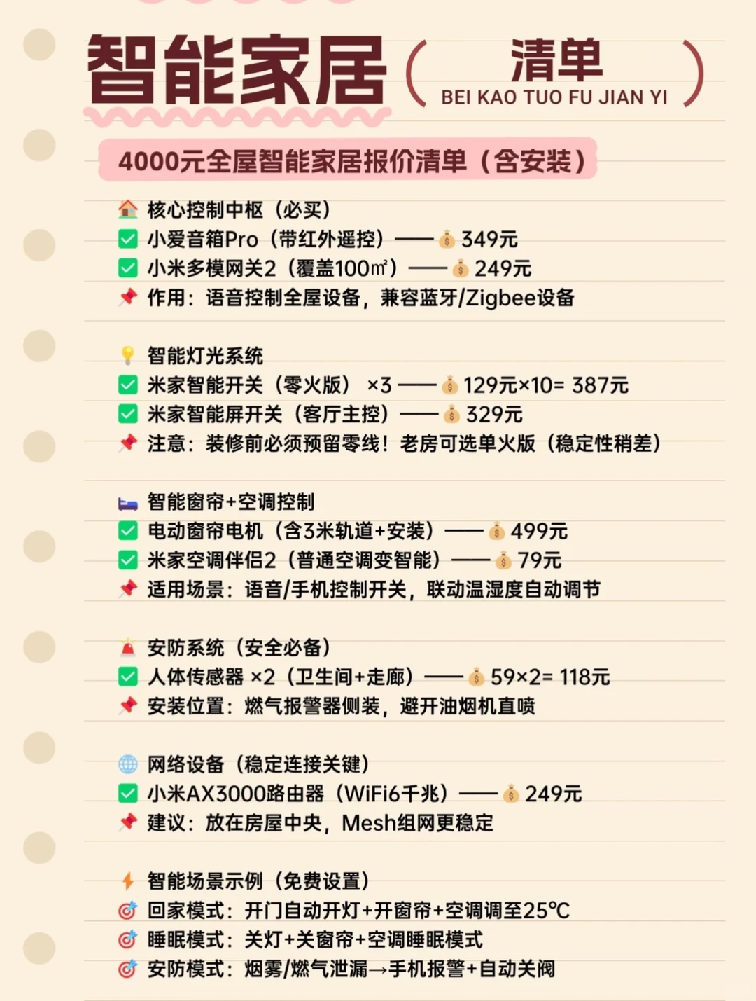 smart家！智能家！智能家居！