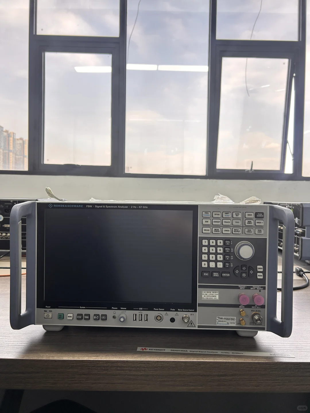 FSW的67GHz频谱分析仪