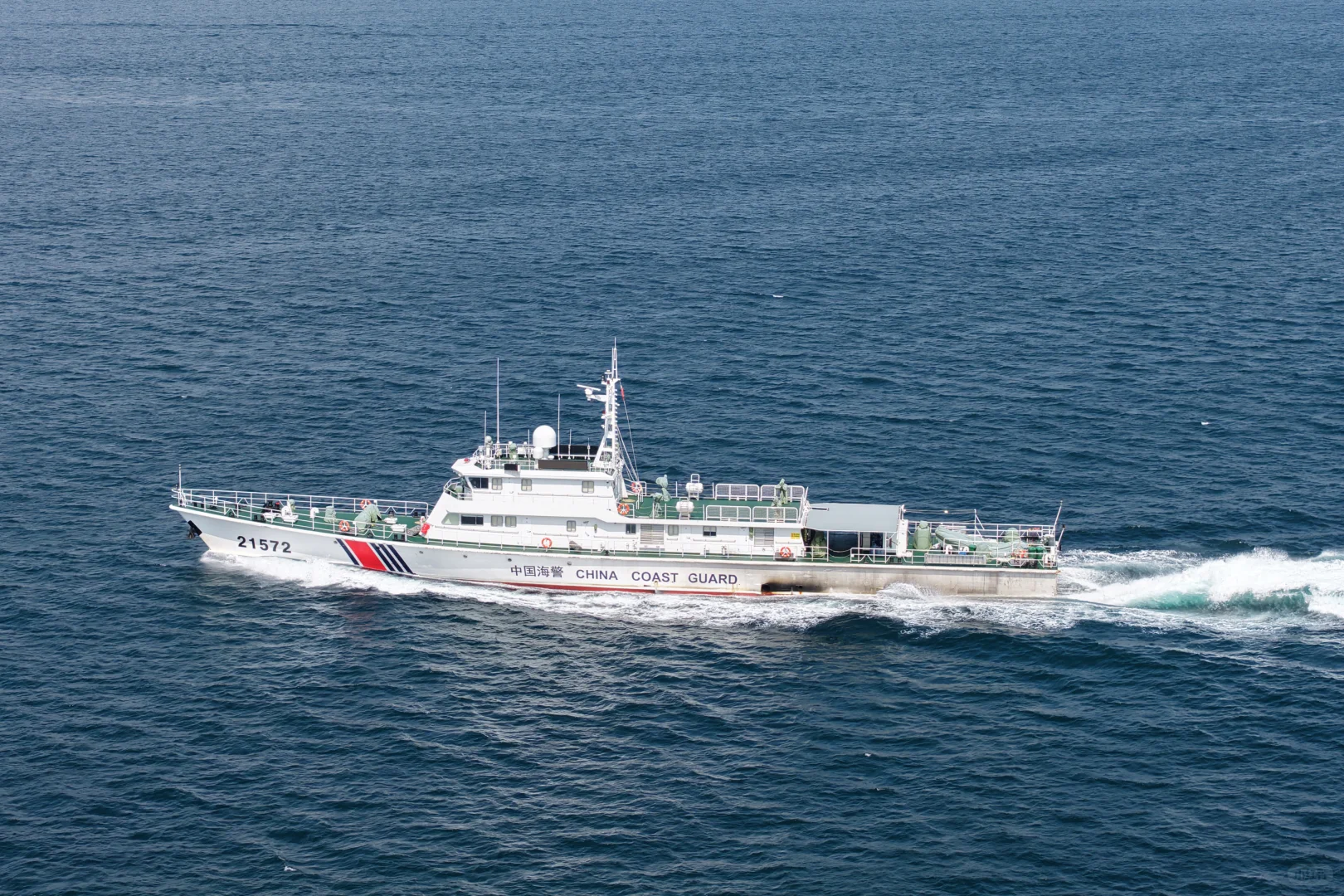 哇，大船是真的帅