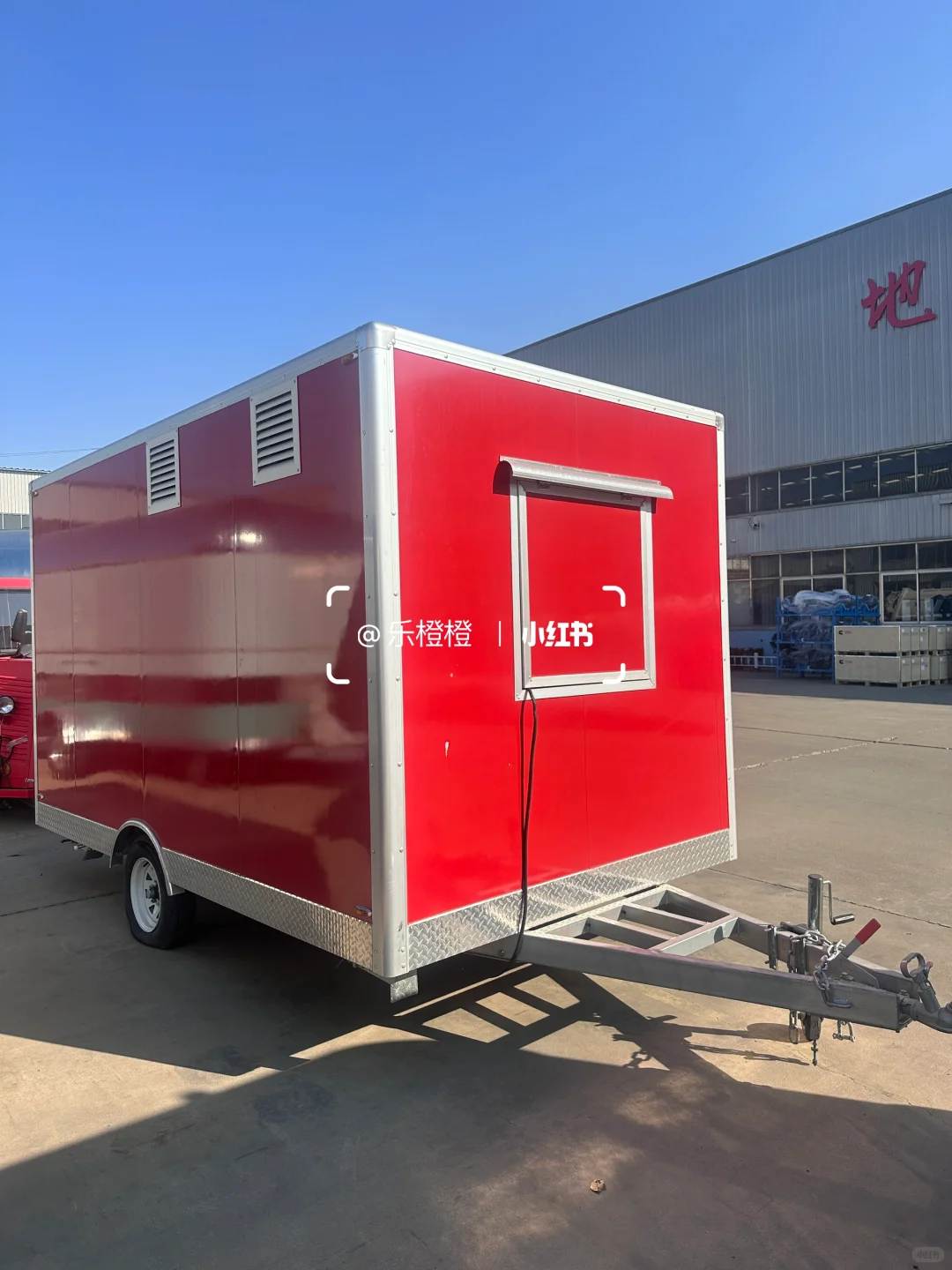 工厂特价处理餐车｜出口美国食品拖车