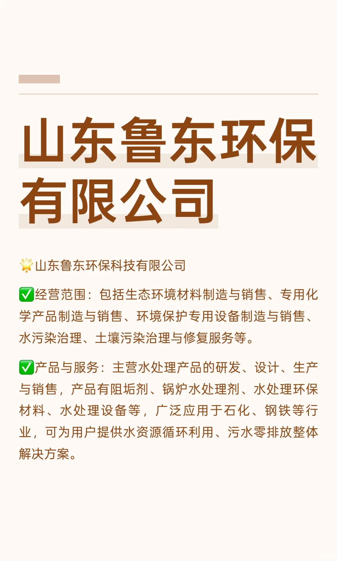 山东鲁东环保有限公司