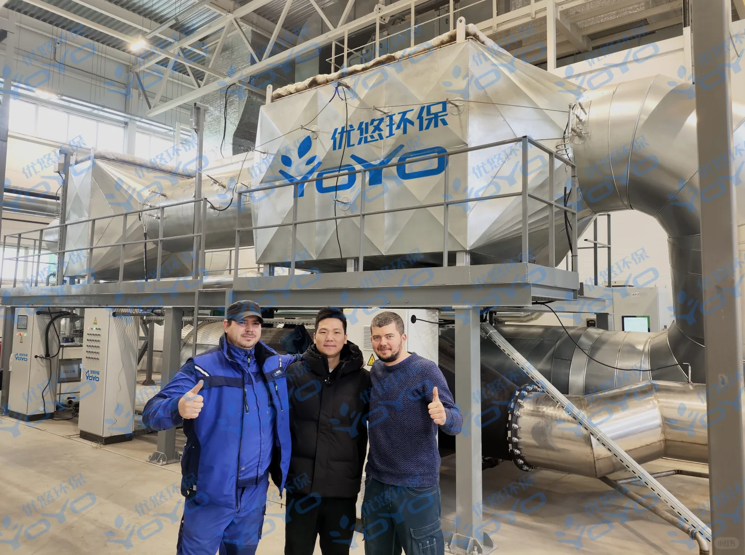 燃气发电机组智能SCR精准喷氨脱硝+DOC