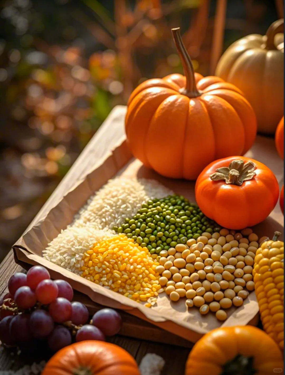 MJ绘图 | 五谷杂粮的生活气?