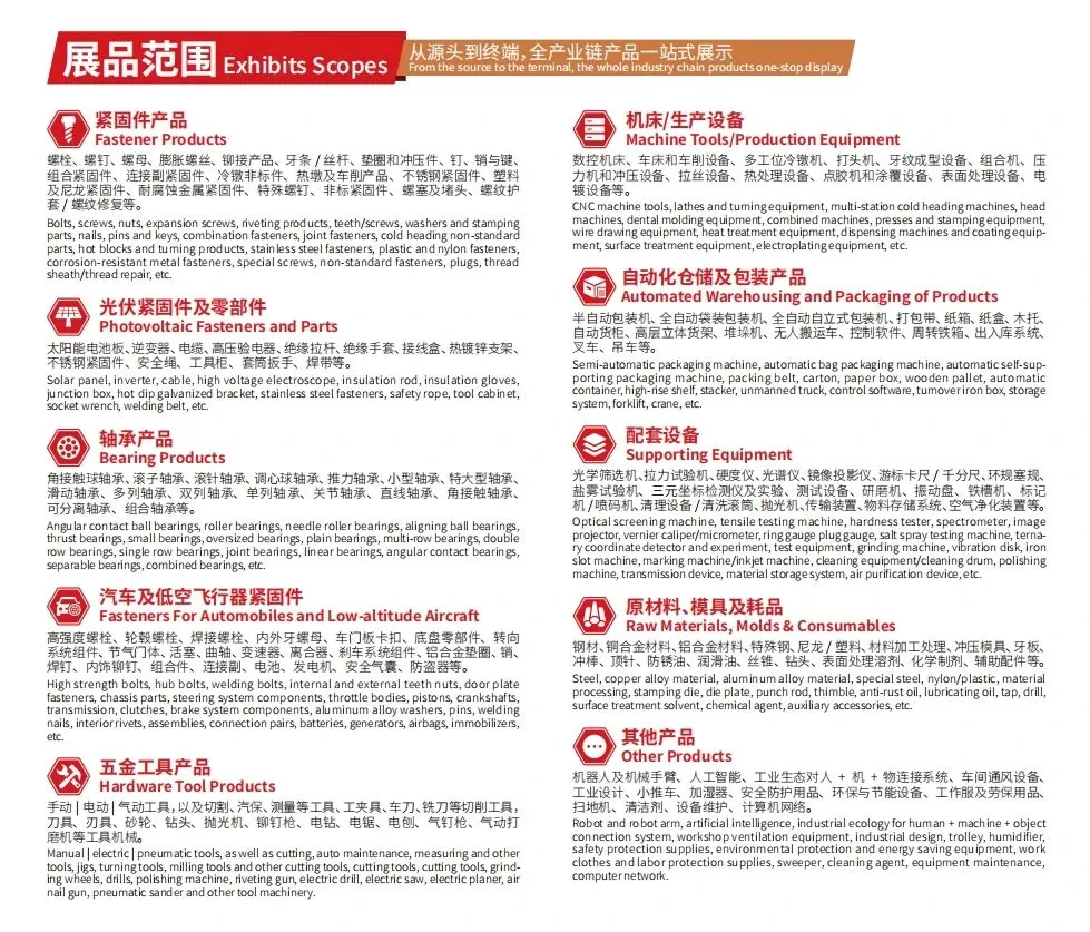2025中国（嘉兴）国际紧固件产业博览会