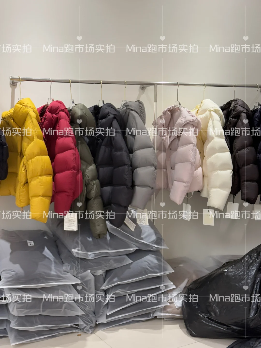 海宁皮革城95白鹅绒服档口