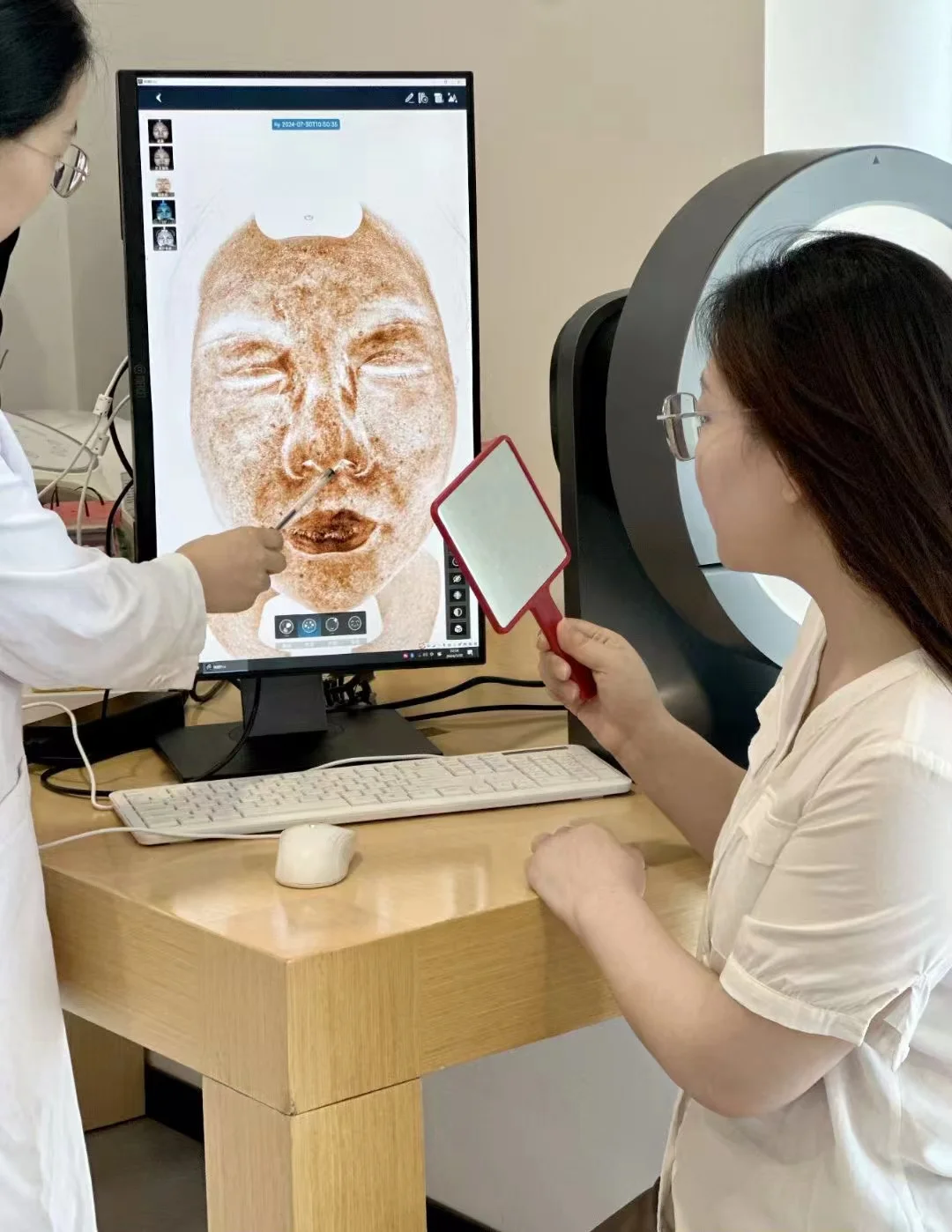 美测Pro-B皮肤检测仪，万元级别真香机