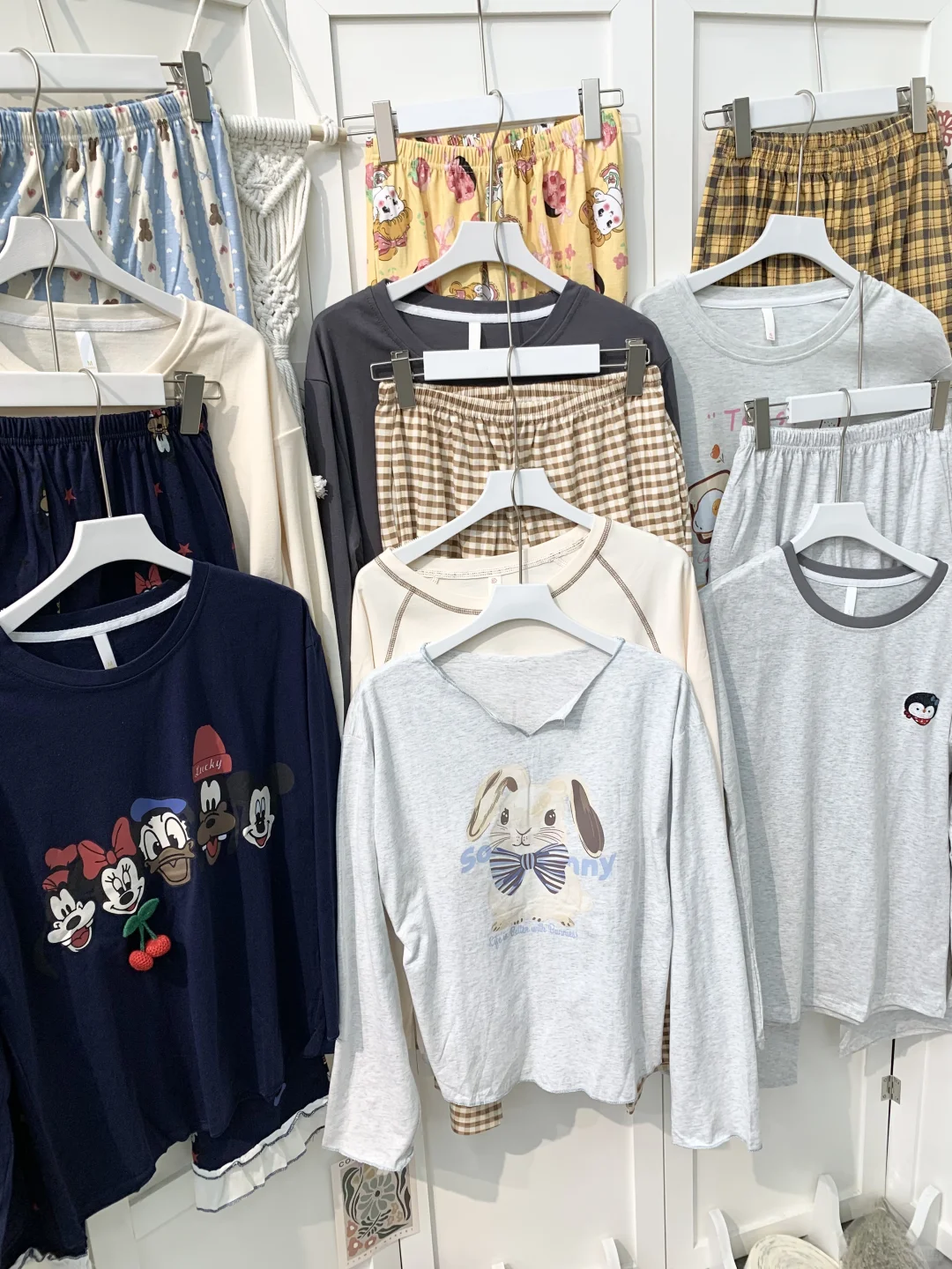 ☁️ins风纯棉家居服～真的好可爱呀～档口分享