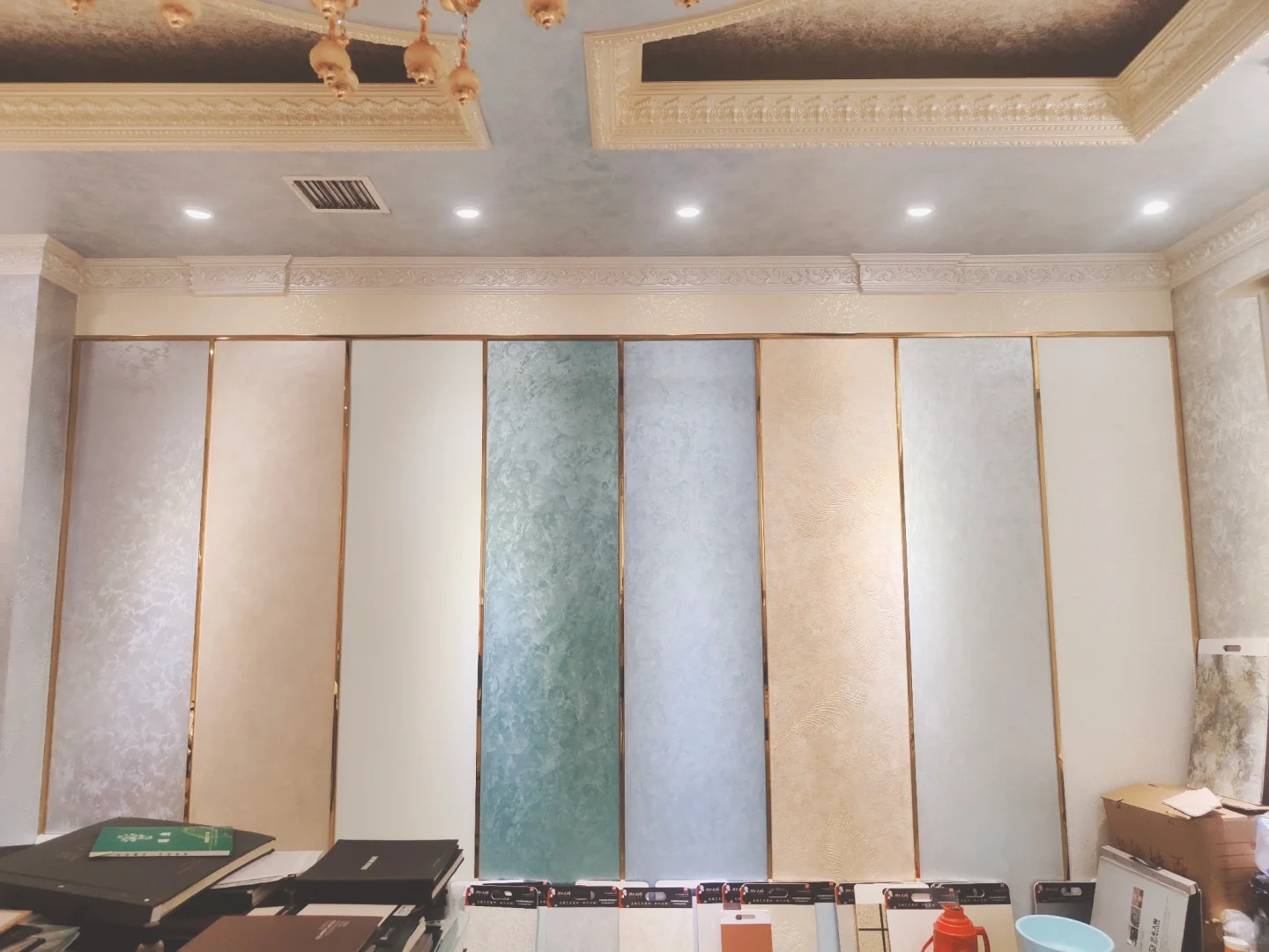 环境设计材料调研天津登发市场。