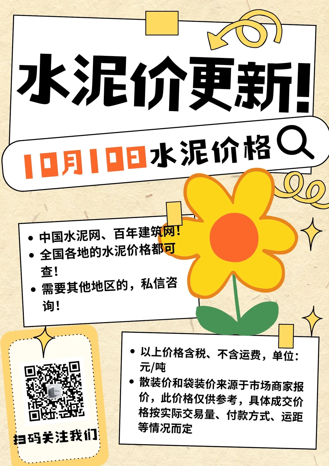 聚焦10.10日江苏、上海、浙江地区水泥价格