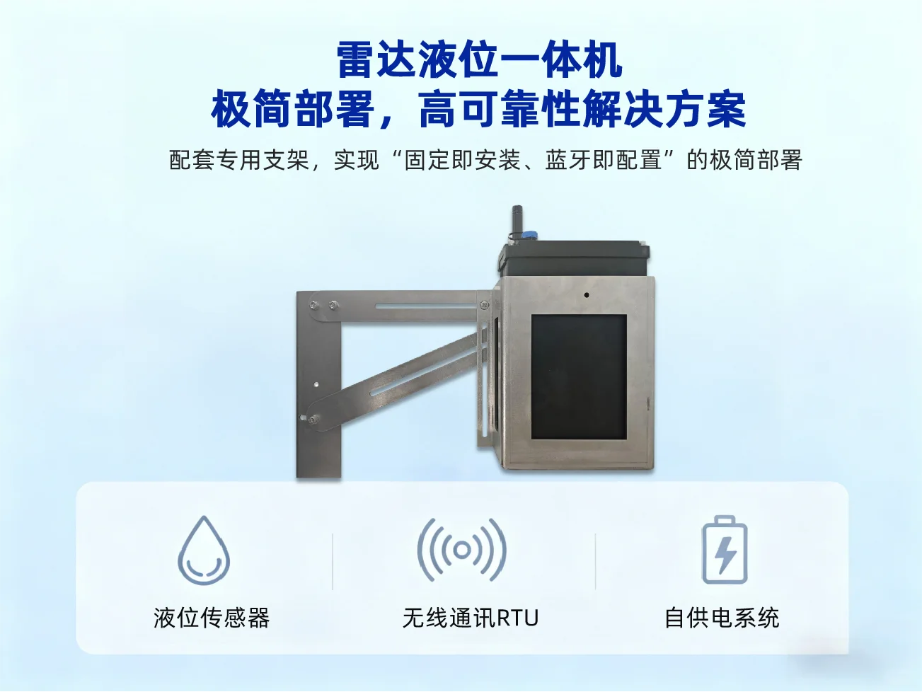 免布线、自供电，复杂环境液位精准监测！