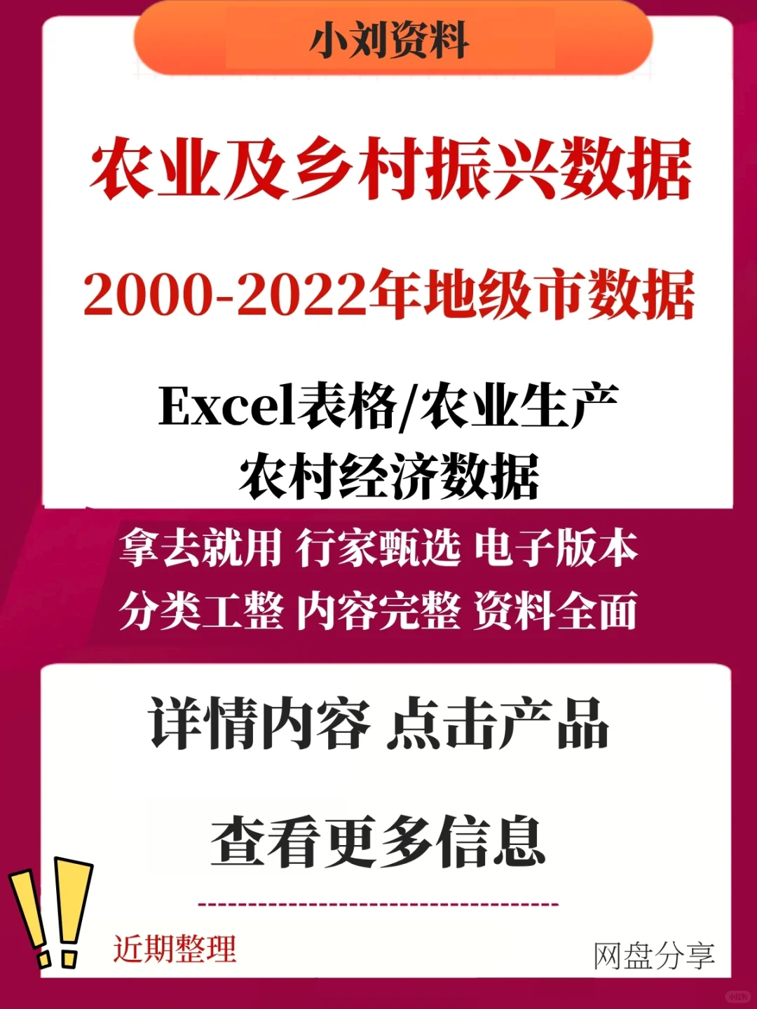 农业及乡村振兴地级市数据2000-2022