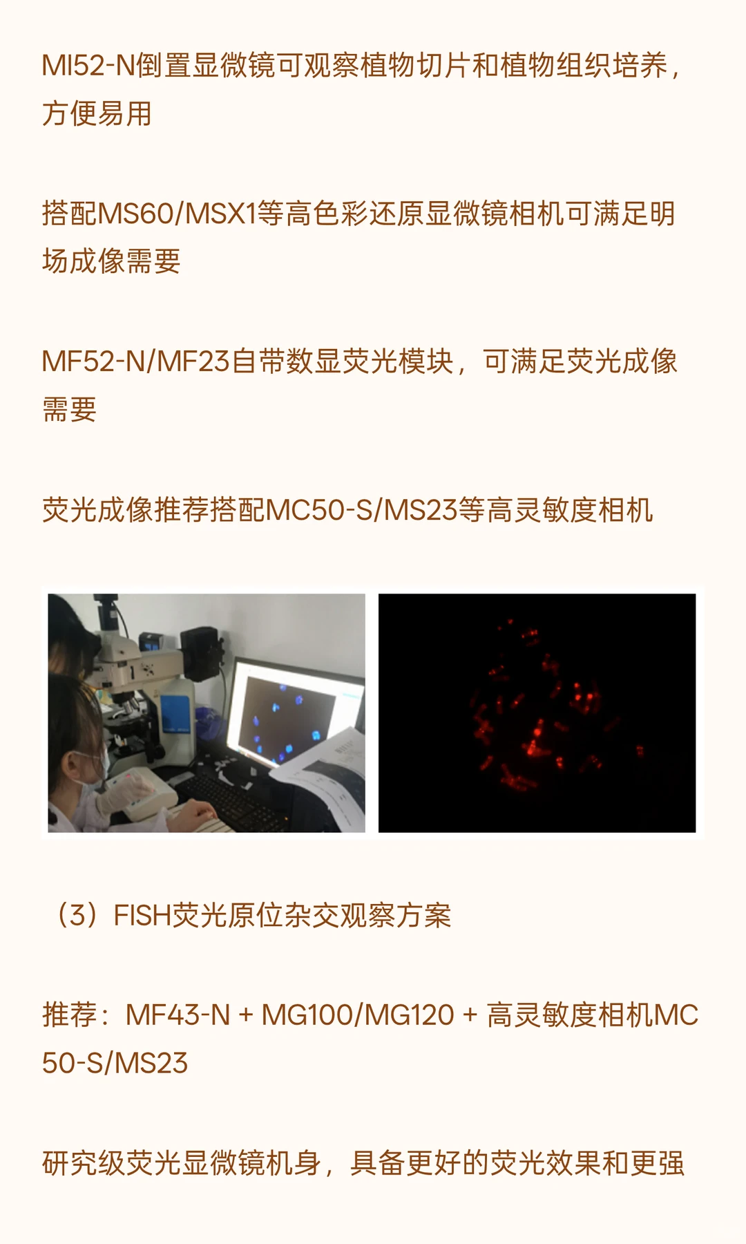 植物学研究用什么显微镜？