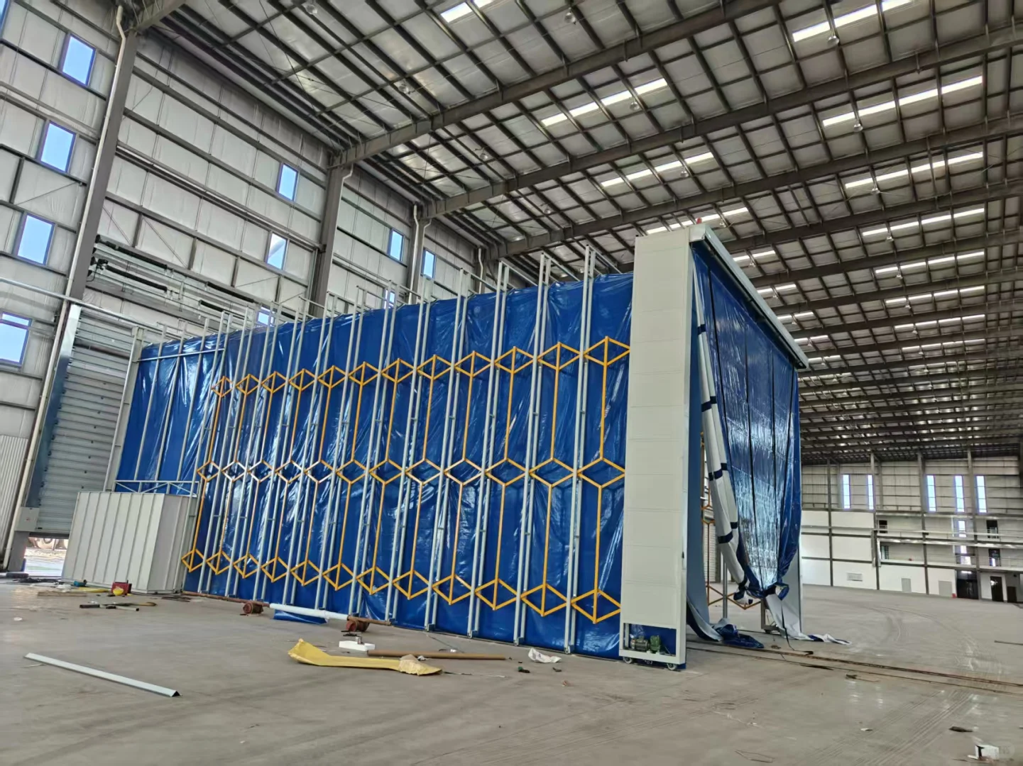 曹妃甸做的一套废气治理设备收官了。