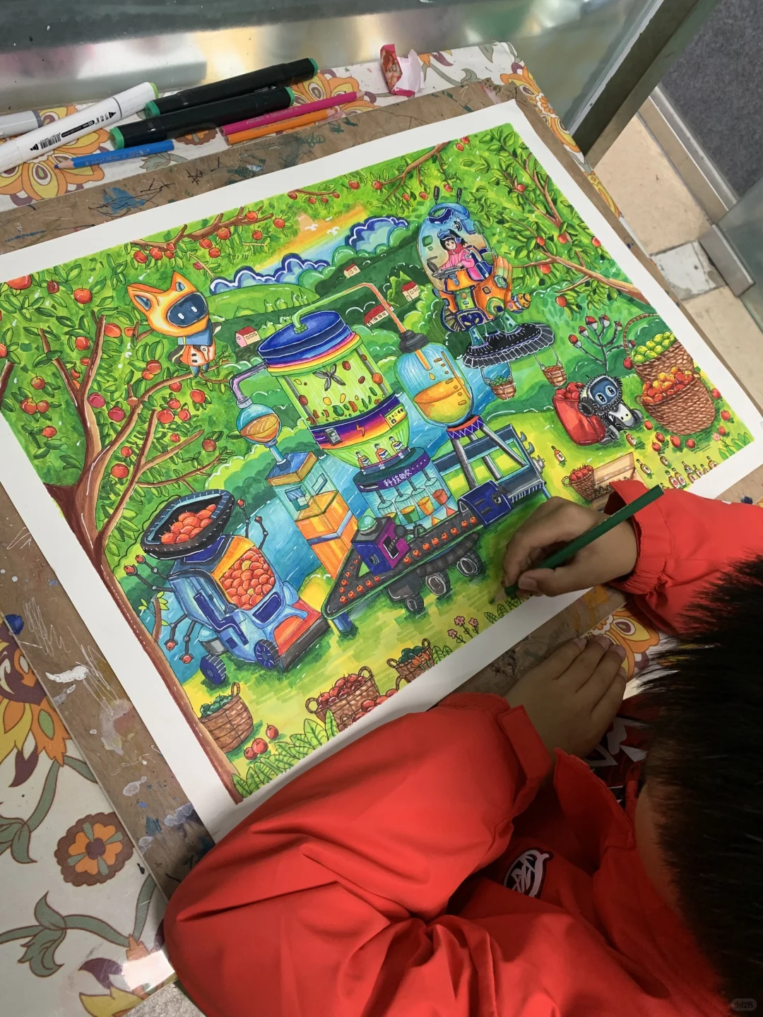 北京海淀区科幻画一等奖作品欣赏