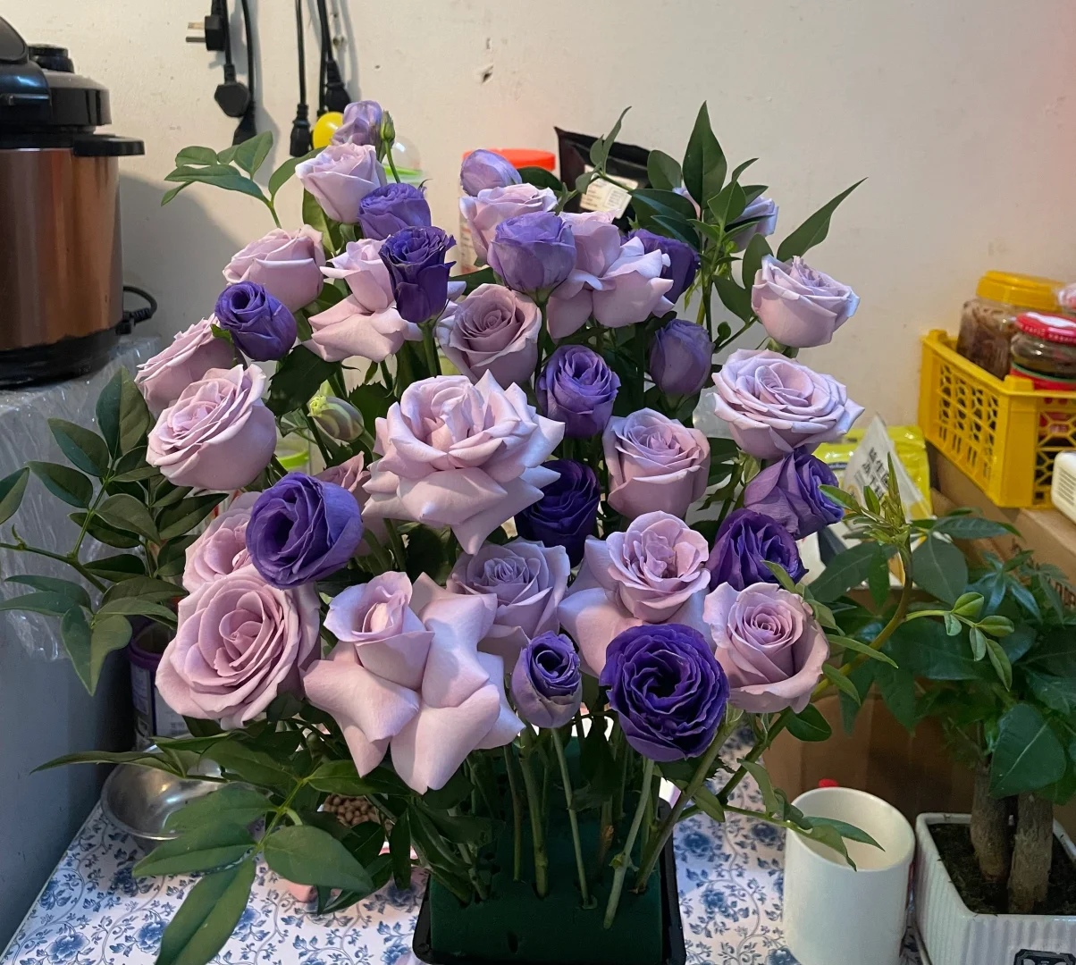 00后医药采购勇闯花艺届的一天