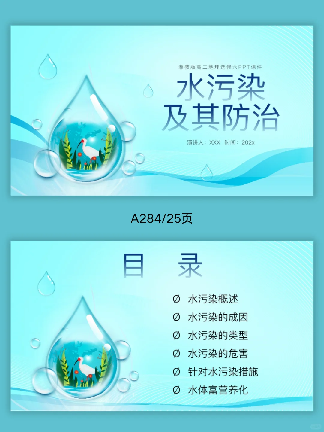 A284水污染及其防治#25页