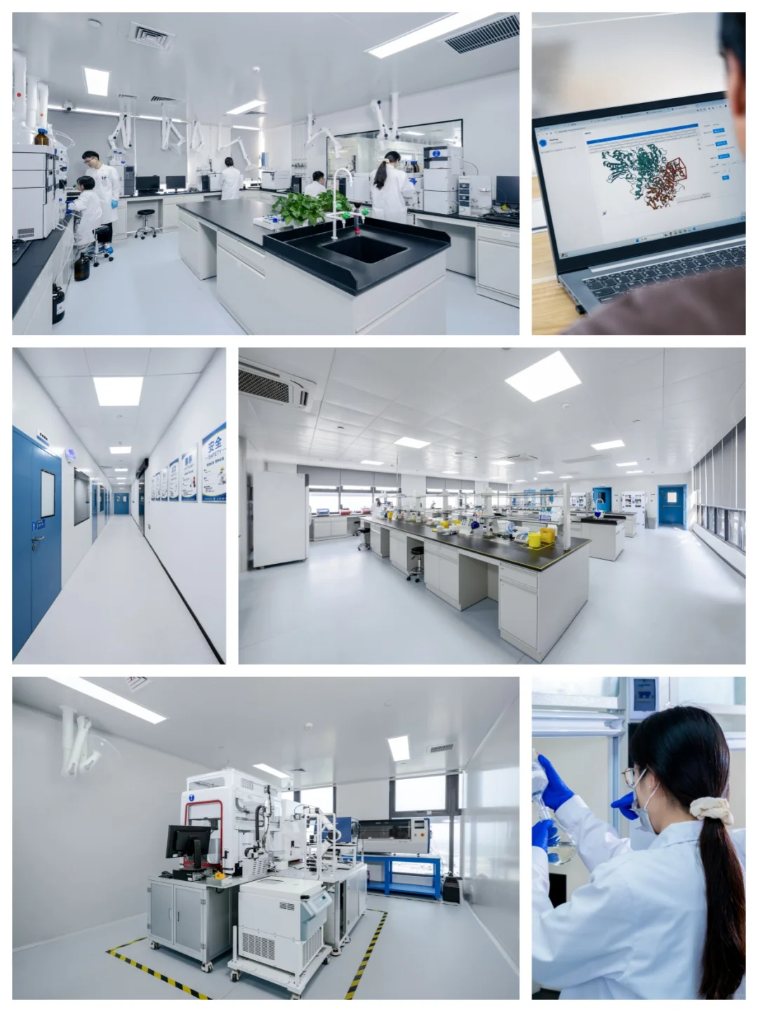 生物科技公司外贸宣传图