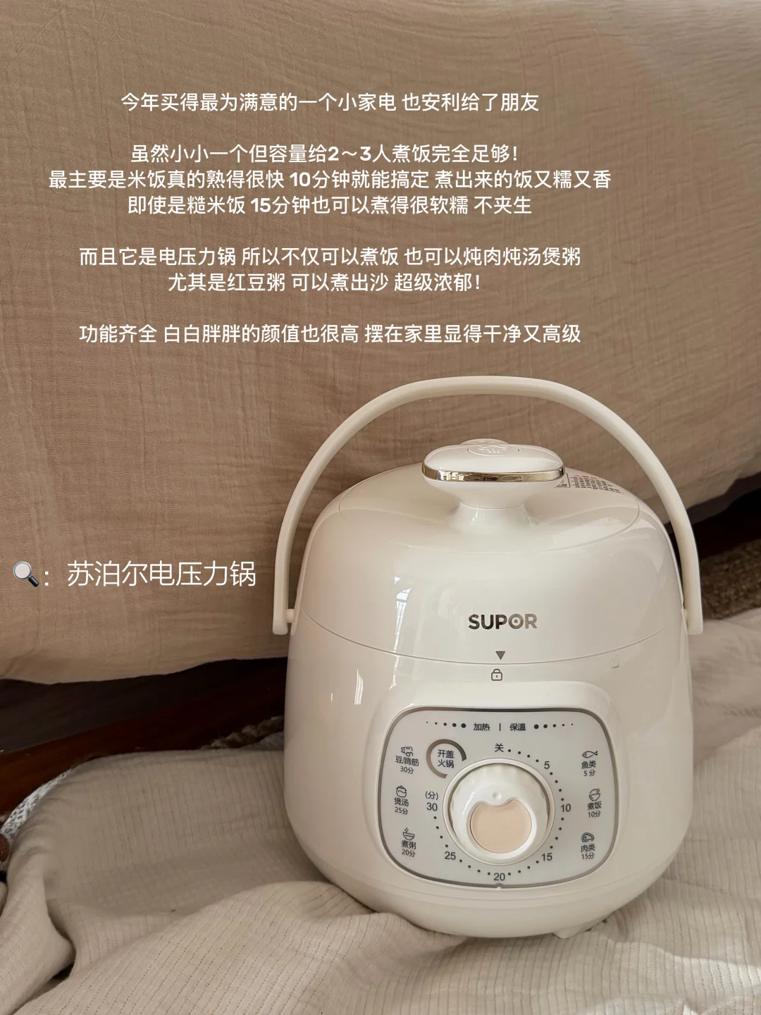 写9个我家长期实用的小家电：