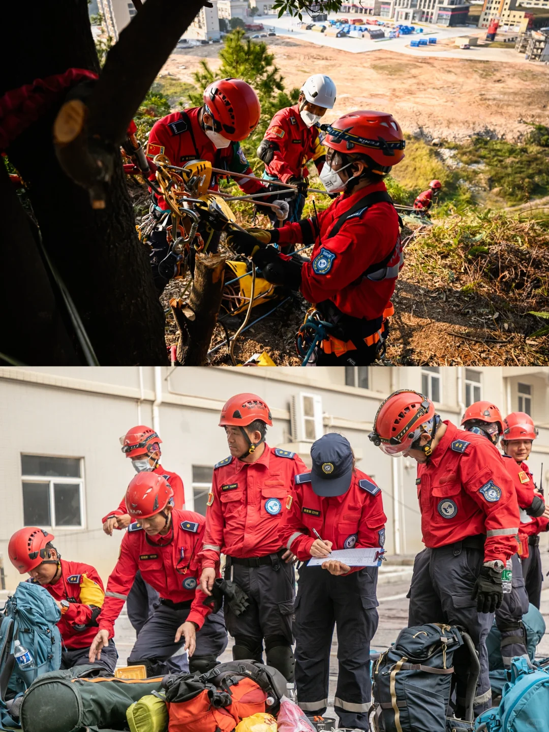 祝贺深圳公益救援队通过国家级测评❤️