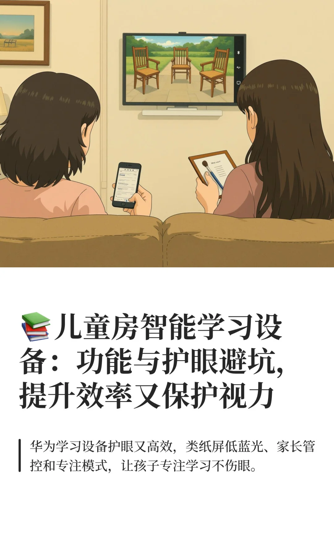 ?儿童房智能学习设备：功能与护眼避坑，