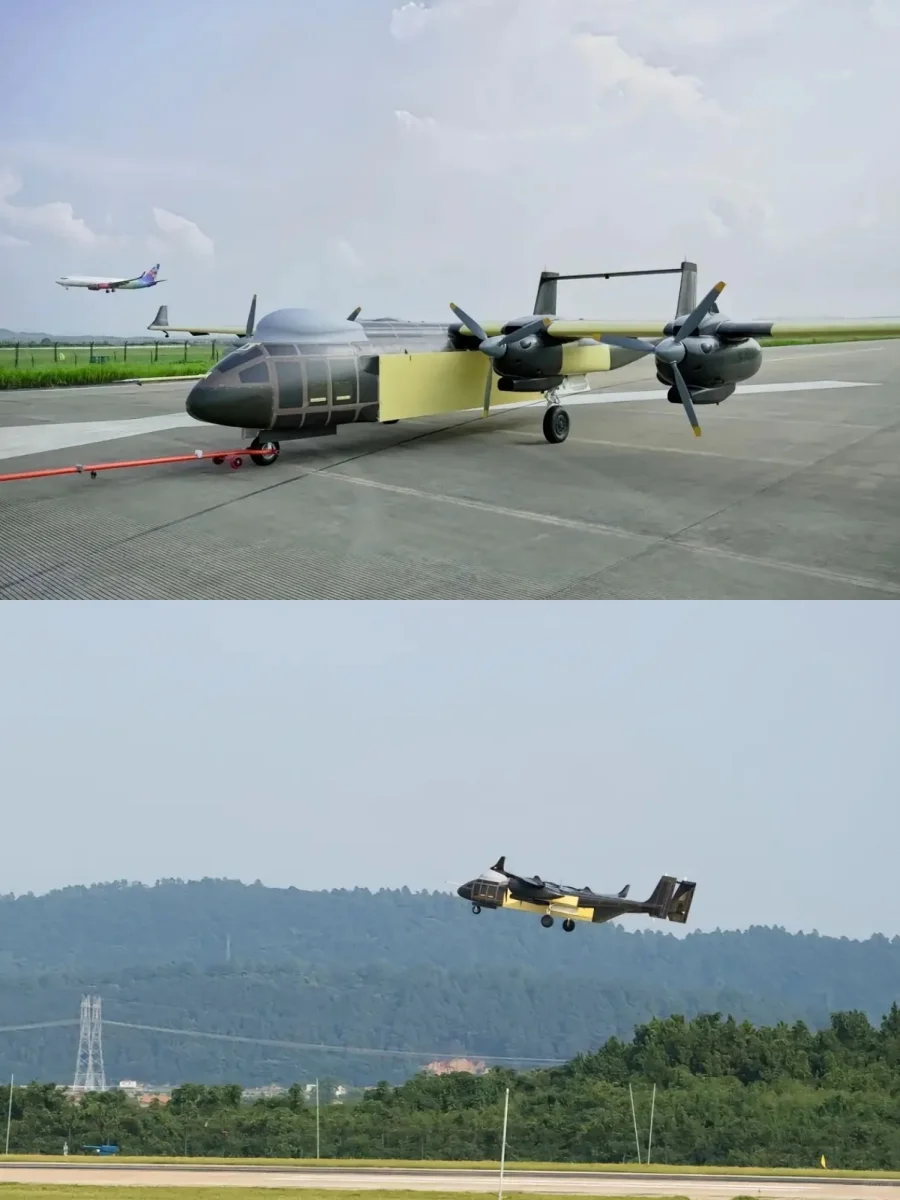 快递界黑科技来袭！D18 大型商用无人机首飞