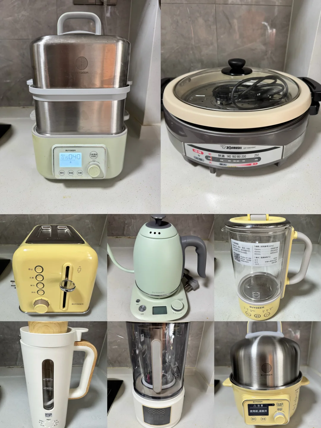 我厨房里的小家电们