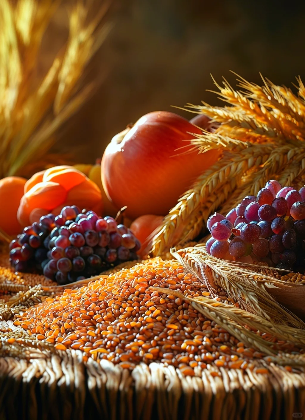 MJ绘图 | 五谷杂粮的生活气?