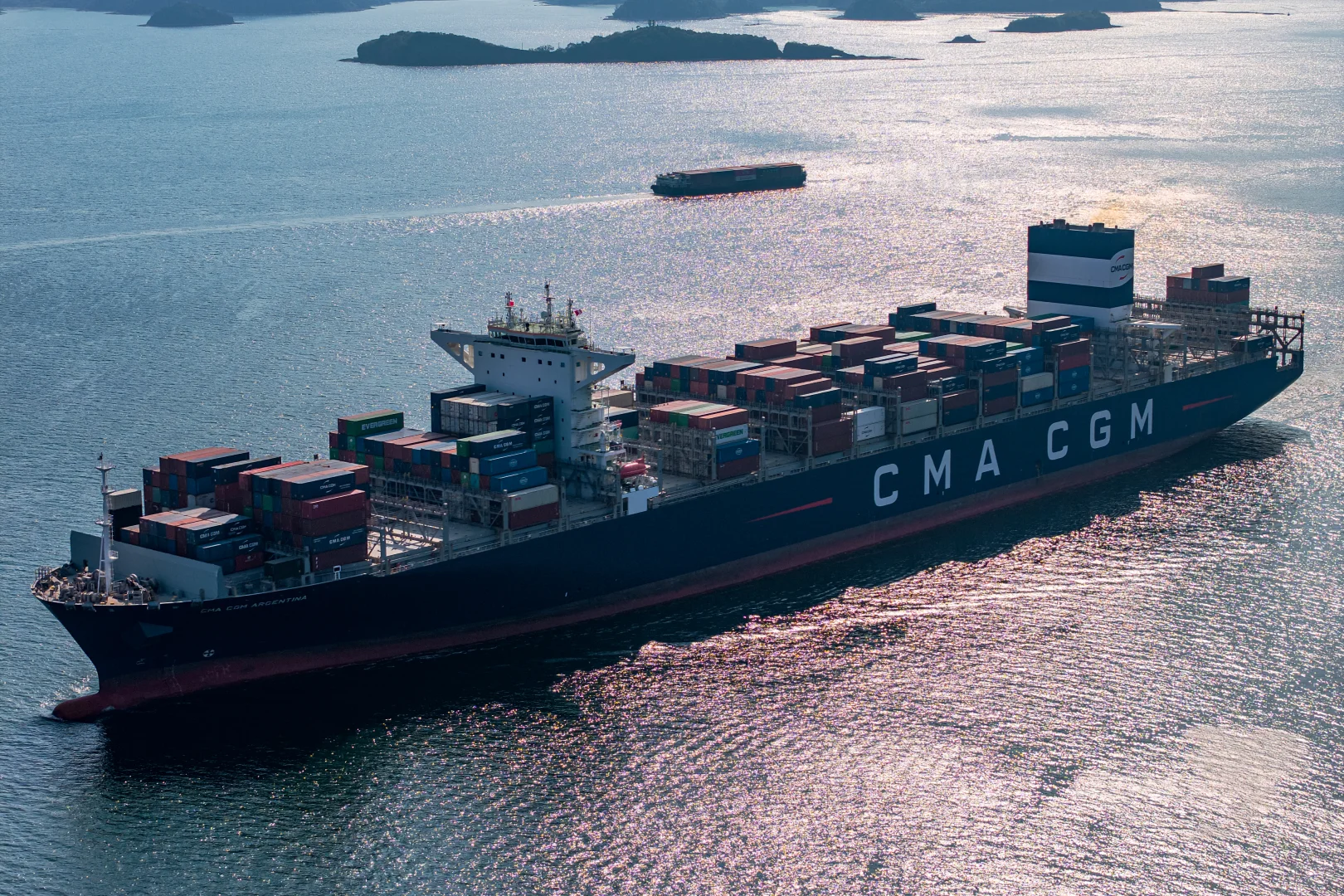 哇，大船是真的帅