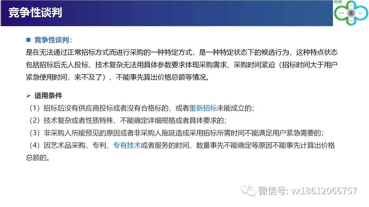 收藏Ｉ六大招标采购方式解读