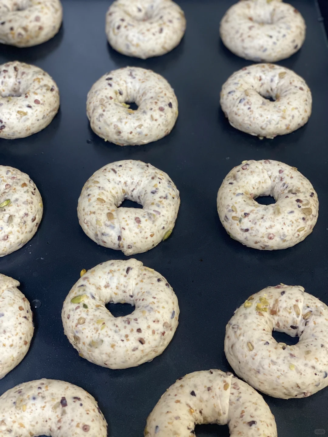 内心的第一：十谷米杂粮贝果（无馅料）