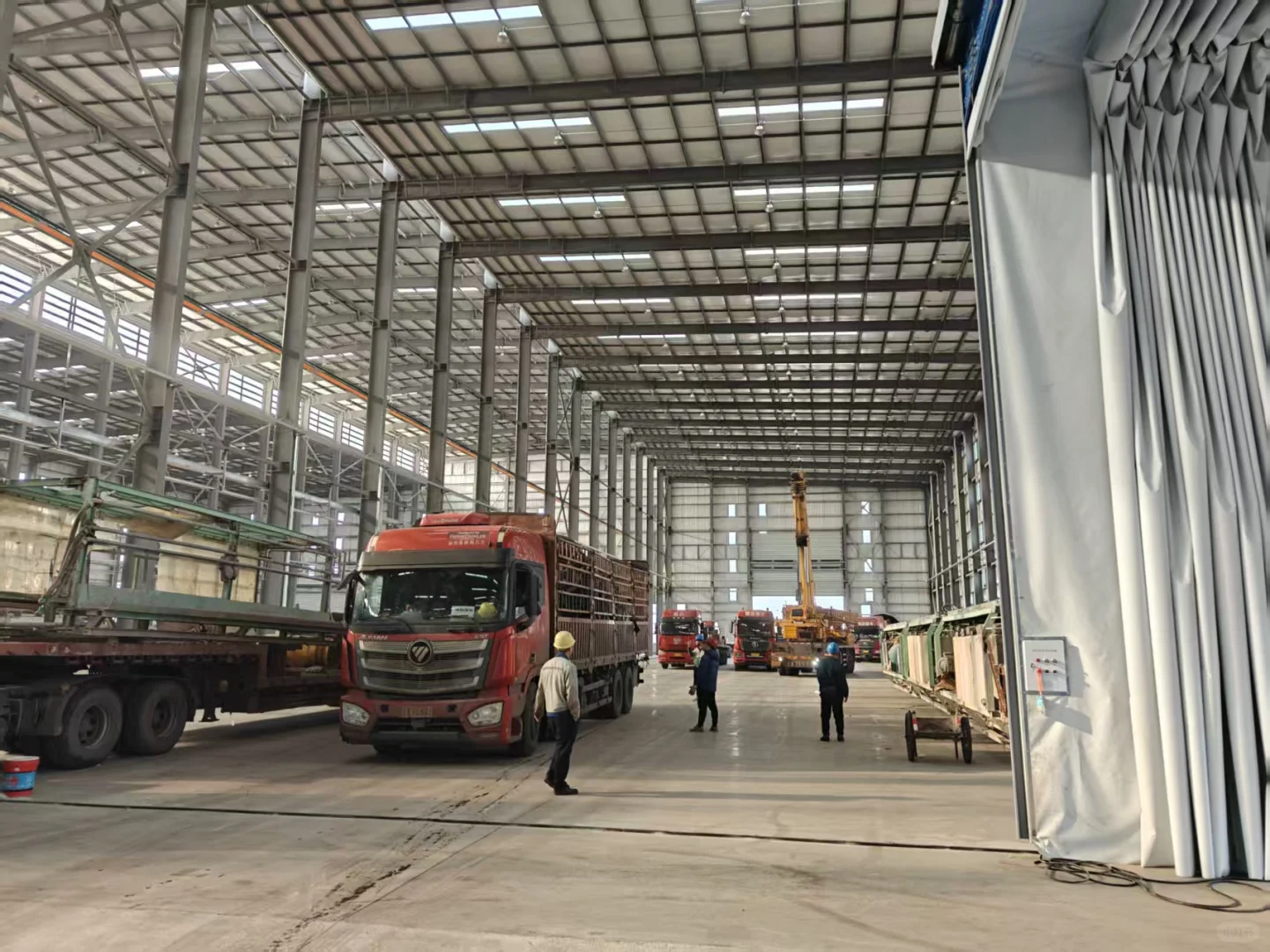 曹妃甸做的一套废气治理设备收官了。