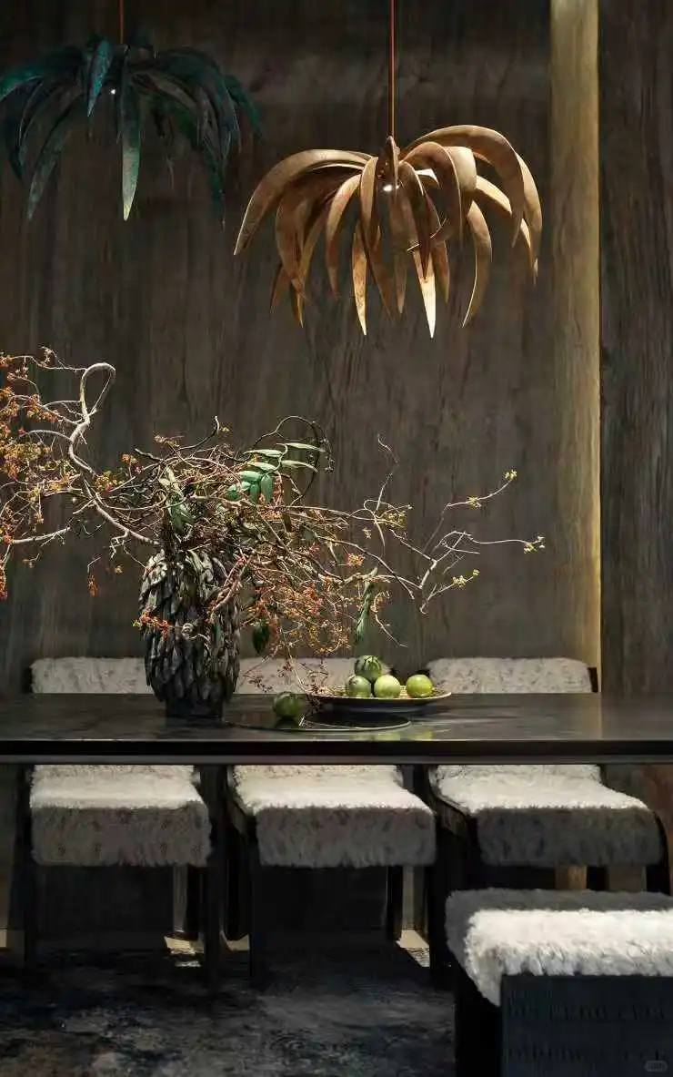 120㎡自然风与轻奢融合｜艺术化家居新定义