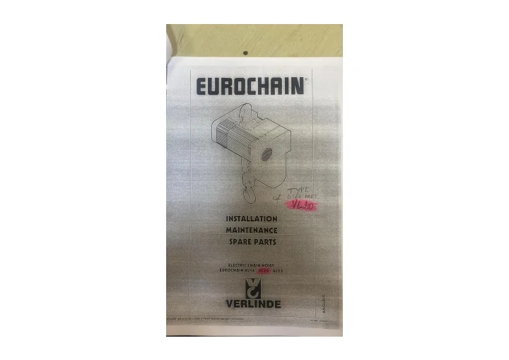 EUROCHAININSTALLATIONMAINTENANCE
