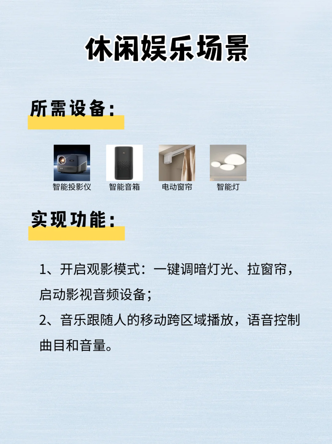 全屋智能必看！4大场景让你的家聪明10倍