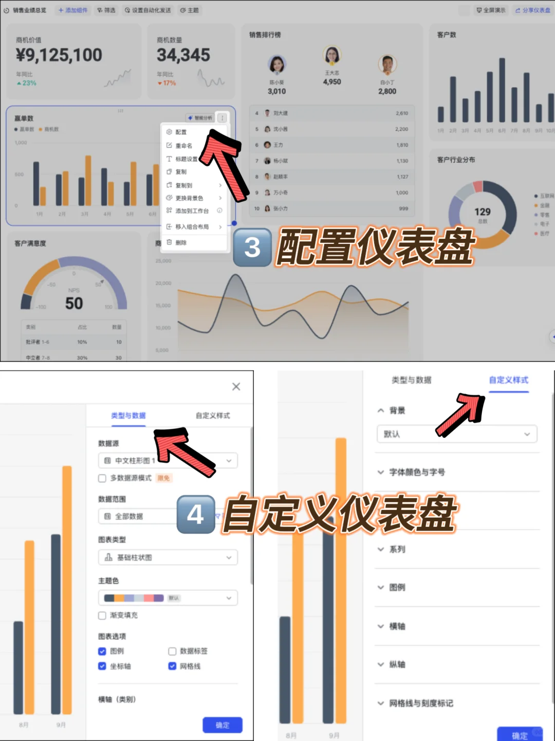 多维表格仪表盘｜一招搞定数据可视化⚡️