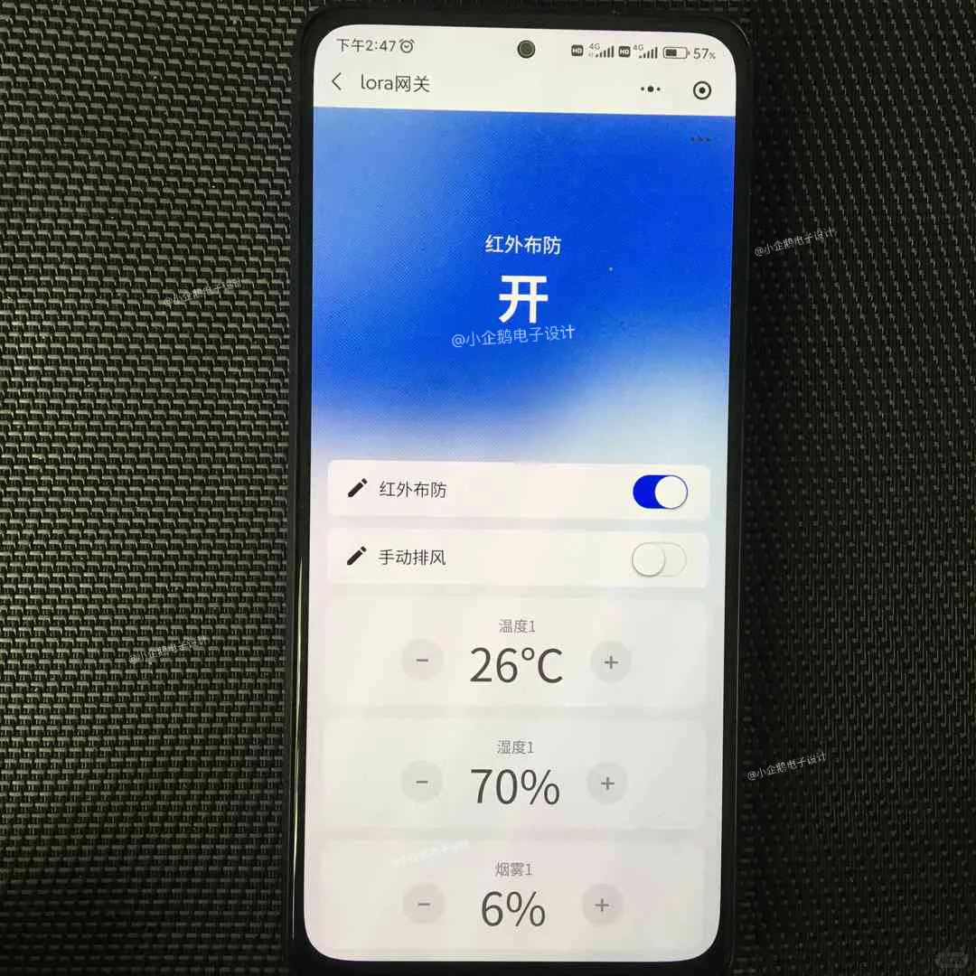 基于LoRa的小型仓储环境监测与安防联动系统