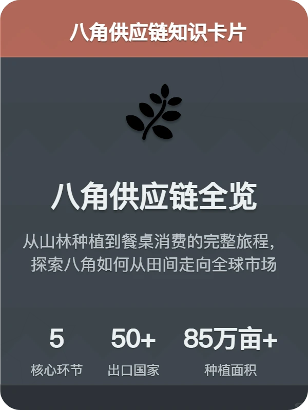 八角供应链全览