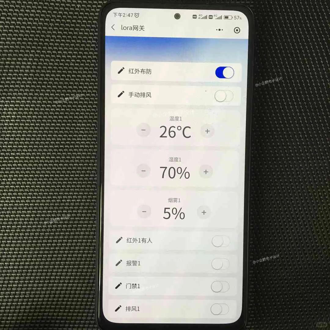 基于LoRa的小型仓储环境监测与安防联动系统