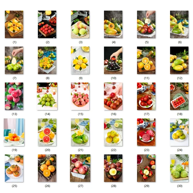 最常见的水果图片大全100种