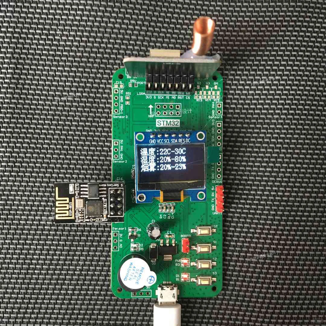 基于LoRa的小型仓储环境监测与安防联动系统