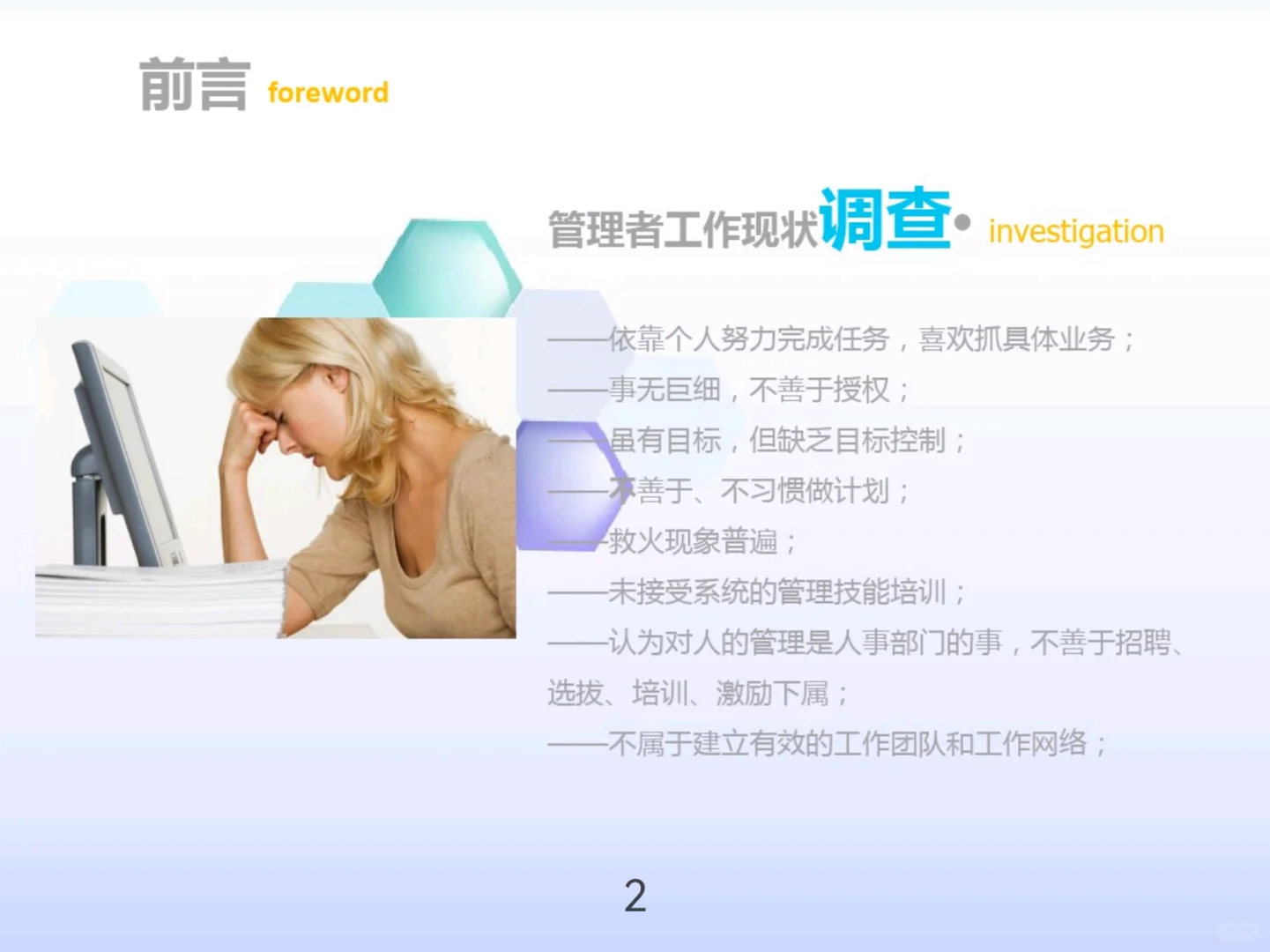 管理者角色定位及认知