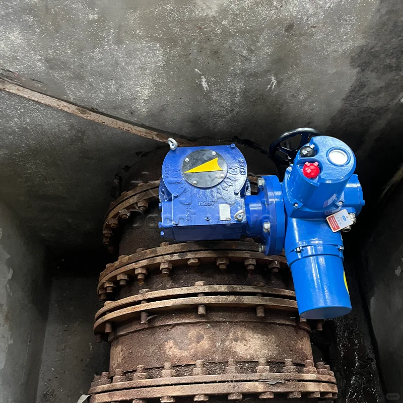 老旧手动阀门电动化改造 实现远程/一键控制