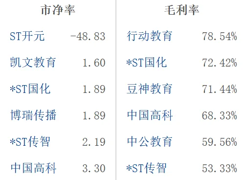 大A教育行业龙头