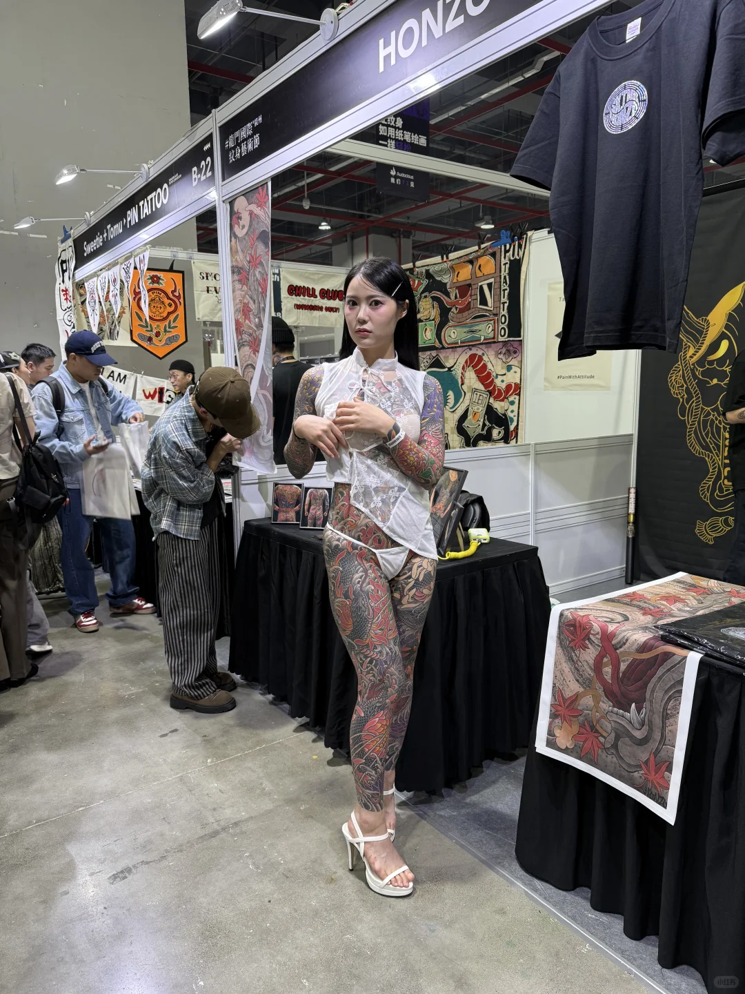 广州纹身展我来啦
