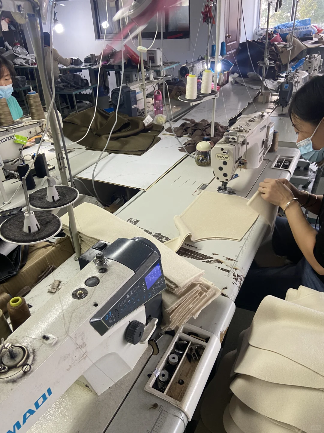 要做自己的小品牌，要双面呢、皮草工厂看过来