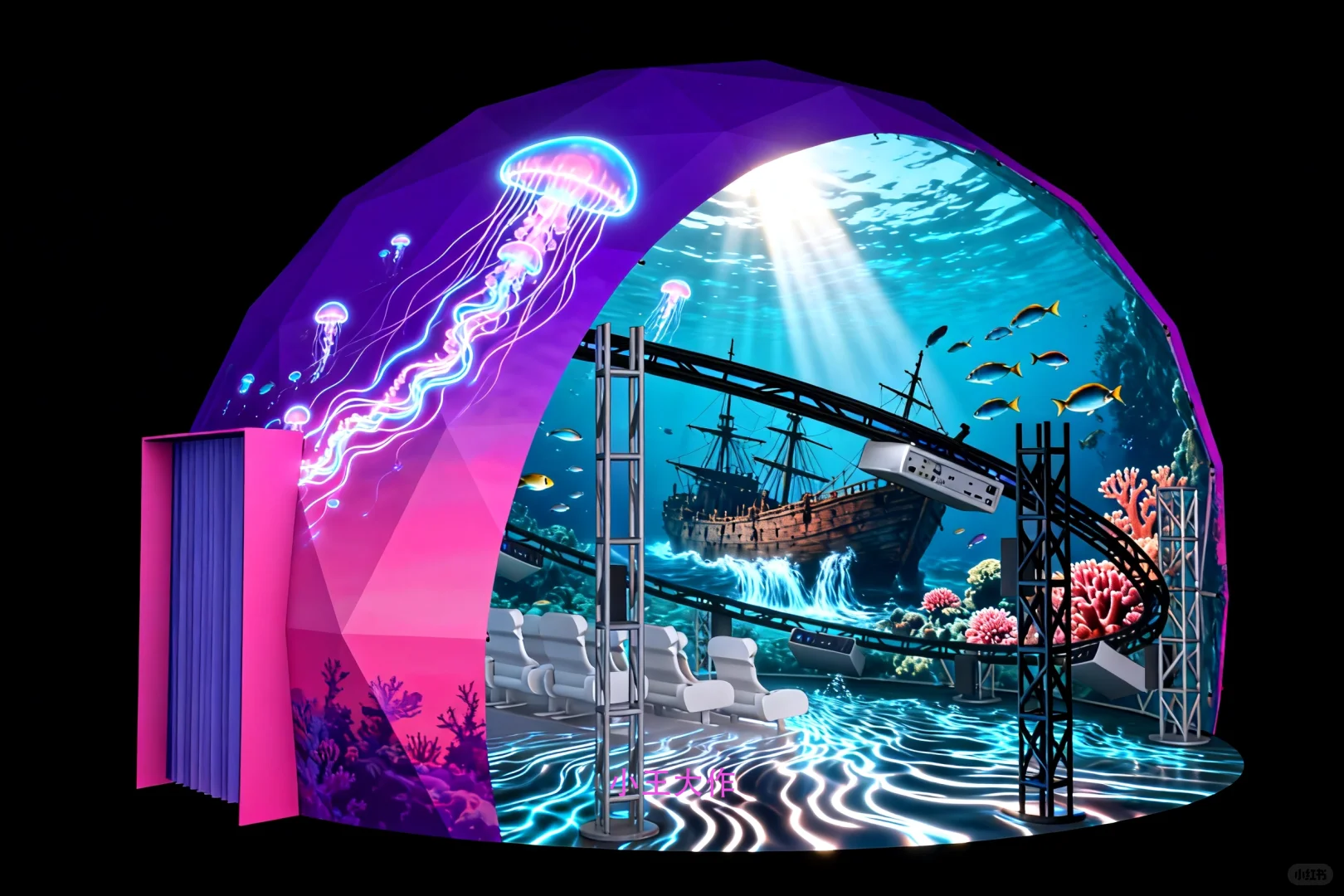 谁说看世界要行万里路？球幕眨眼皮就能拿捏