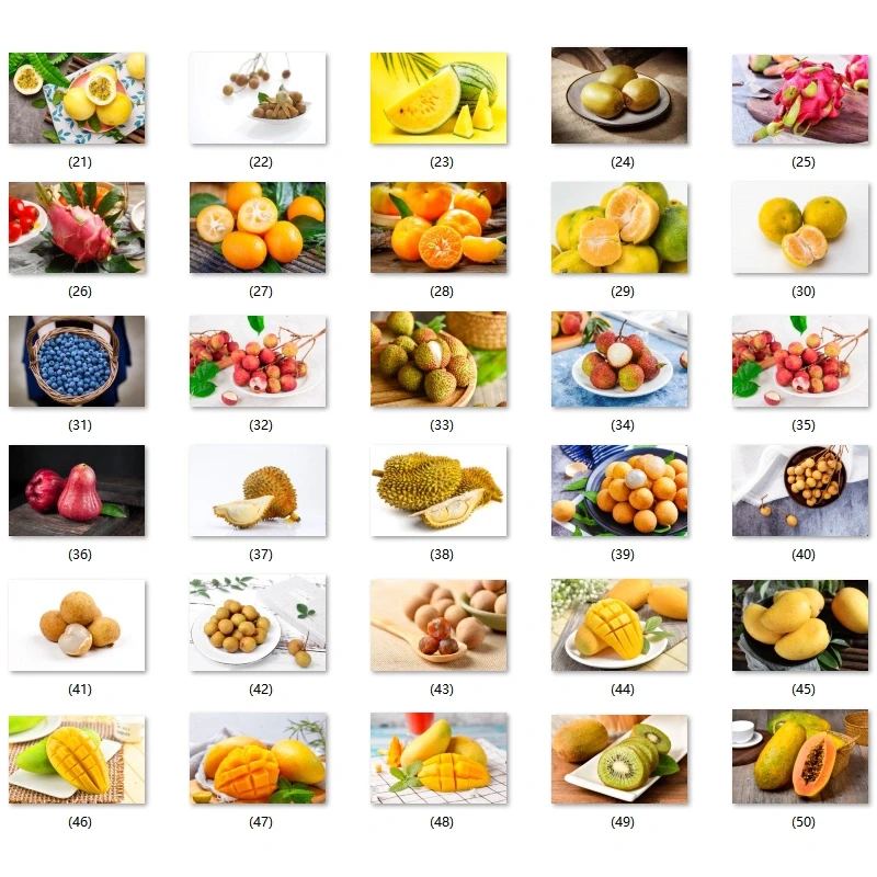 最常见的水果图片大全100种