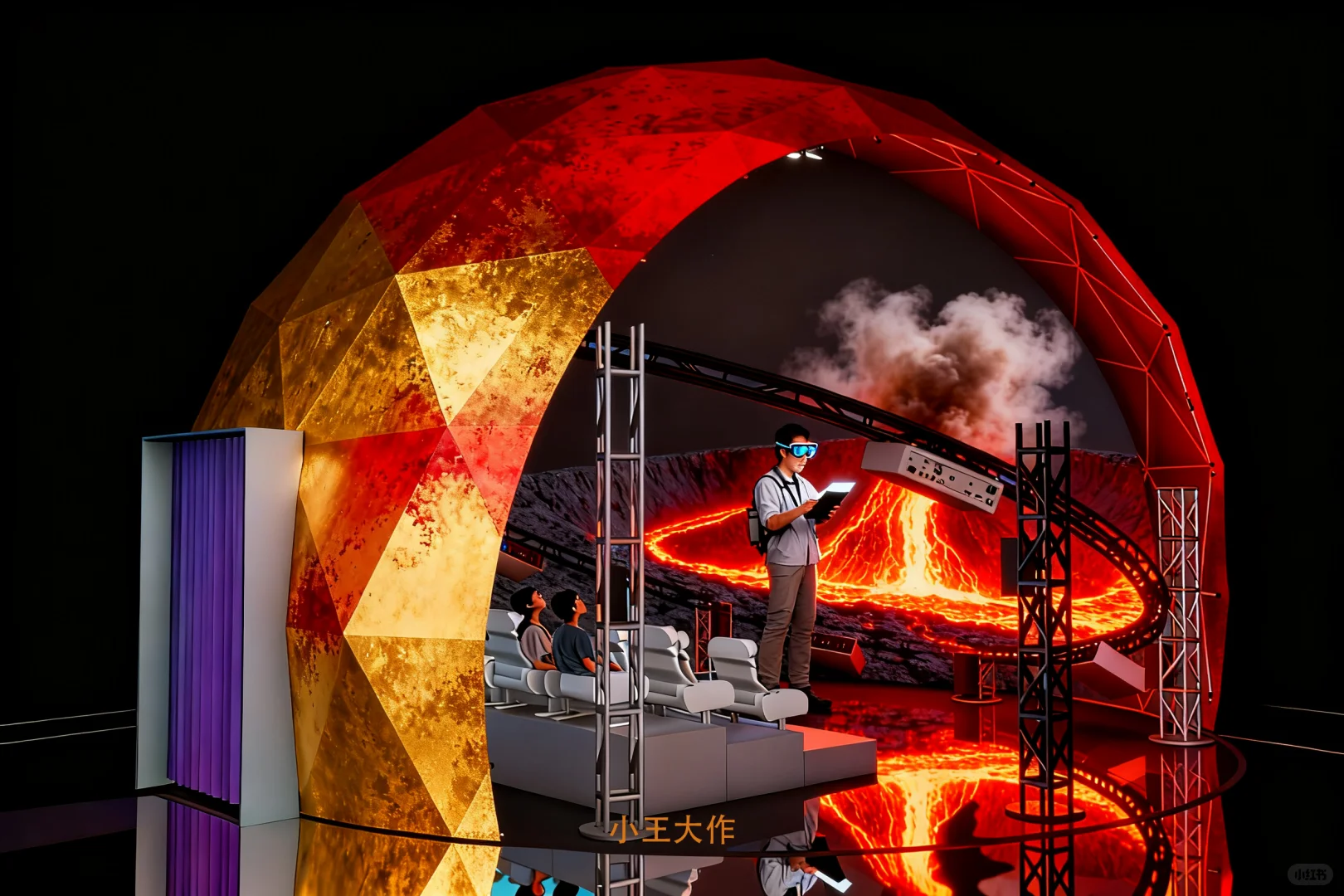 谁说看世界要行万里路？球幕眨眼皮就能拿捏